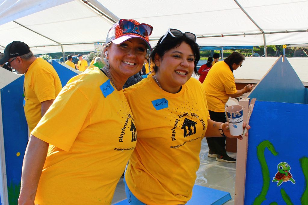 Playhouse Build '25 - Cheryl and Krissia